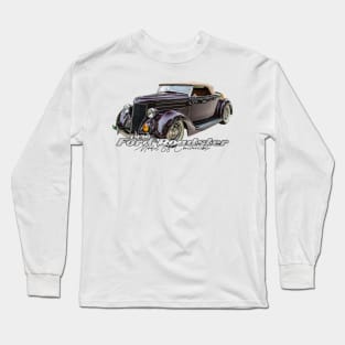 1936 Ford Roadster Model 68 Convertible Long Sleeve T-Shirt
